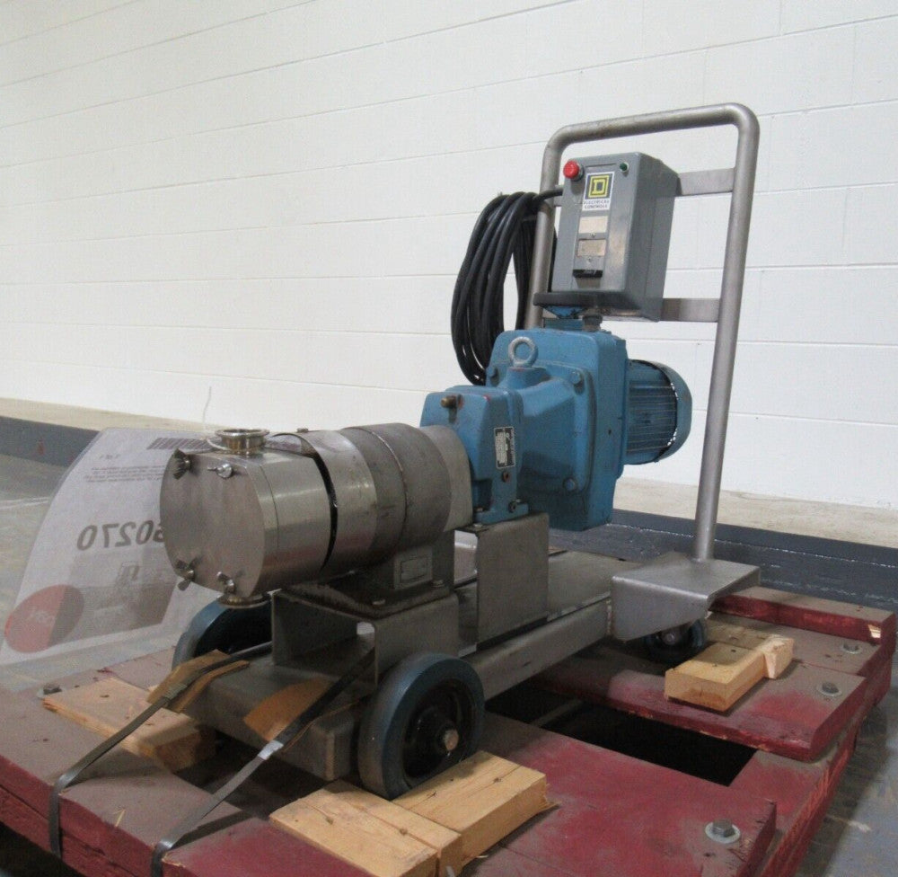 Jabsco 55430-1300 Positive Displacement Stainless Steel Lobe Pump