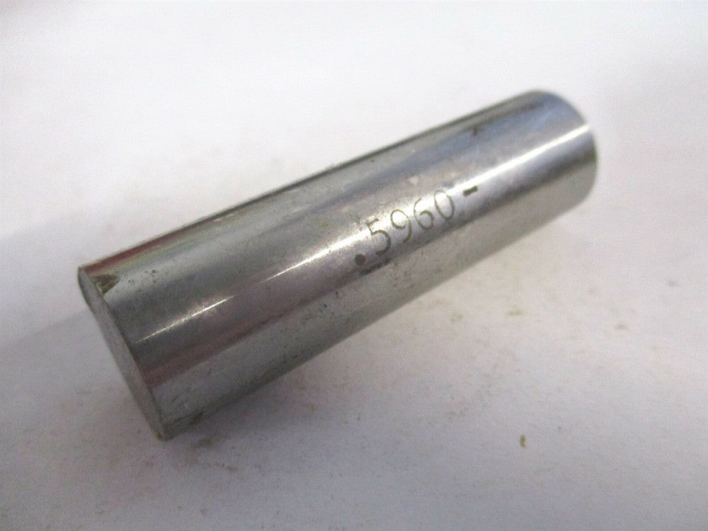 Vermont Gage (111259600) 0.596" Diam Class ZZ Minus Plug & Pin Gage 