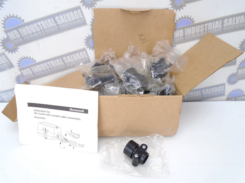 (Lot of 21) Molded Strain Relief Conduit Clamp for Honeywell VC8114ZZ11/U (NEW)