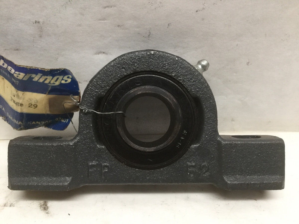 Roberts Bearings FPLZ-16 Pillow Block 1” Bearing FP 52 SLA-16
