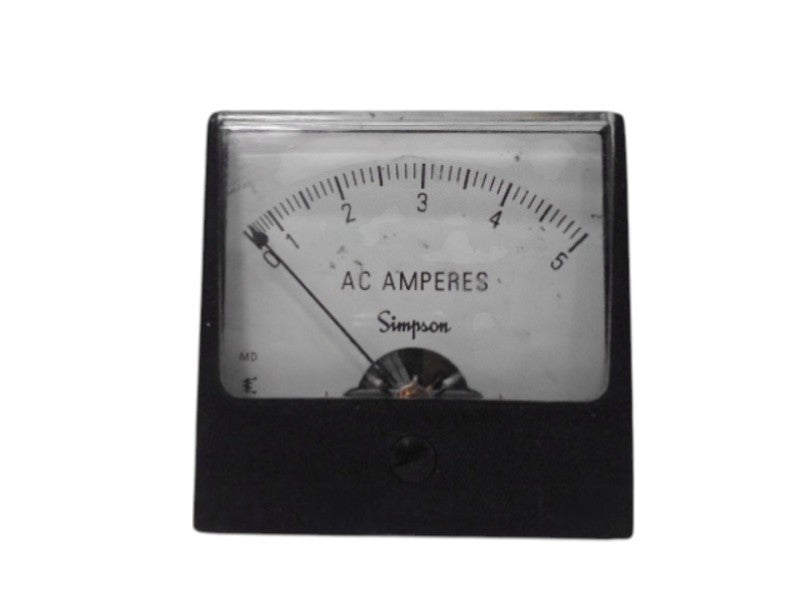 SIMPSON 1257 AC METER 5A UNMP