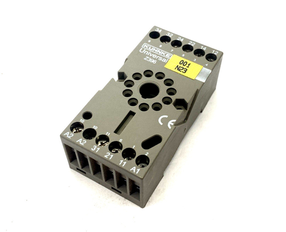 Kuhnke Z396 Plug-In Relay Socket/Base, 11-Pin