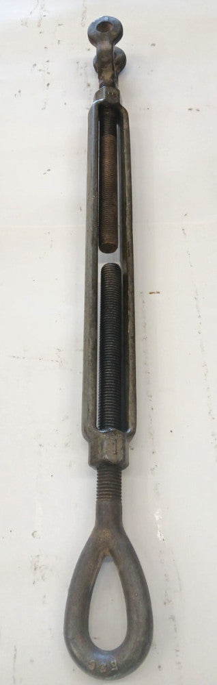 TURNBUCKLE EYELET TO JAW TAKE UP 10-1/2" THREAD SIZE 7/8-8 SCREWED IN 18-1/2"