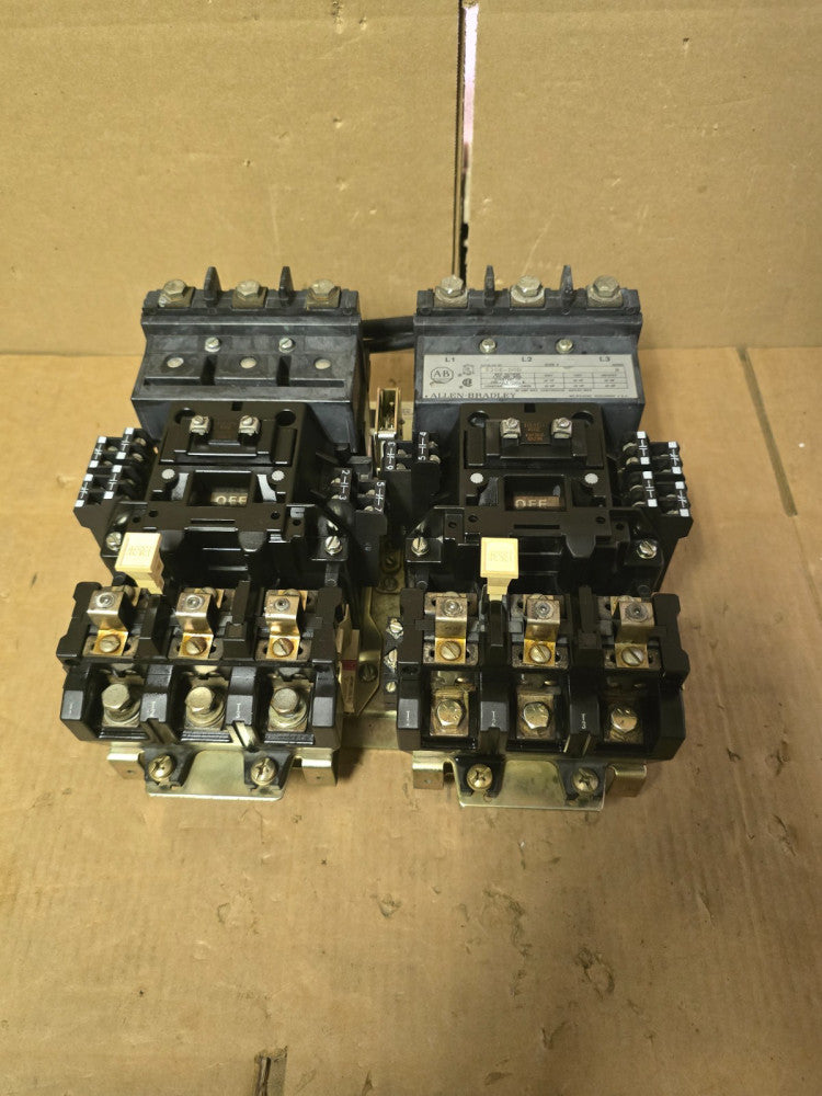 ALLEN BRADLEY 520E-D0D 2-SPEED STARTER,SIZE3,USED TAKEOUT!MAKE OFFER!