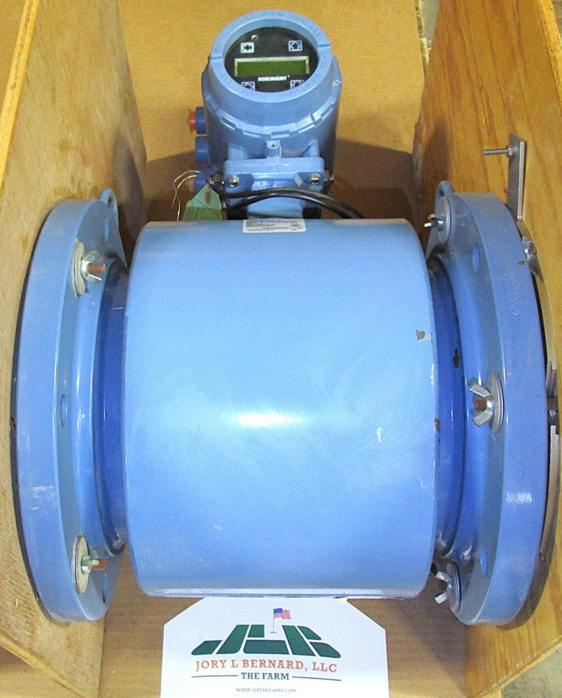 ROSEMOUNT, 8705TSA080P1W0N5G1B3Q4Q8Q66P05, 8" 150 FLANGE, FLOW METER, SURPLUS