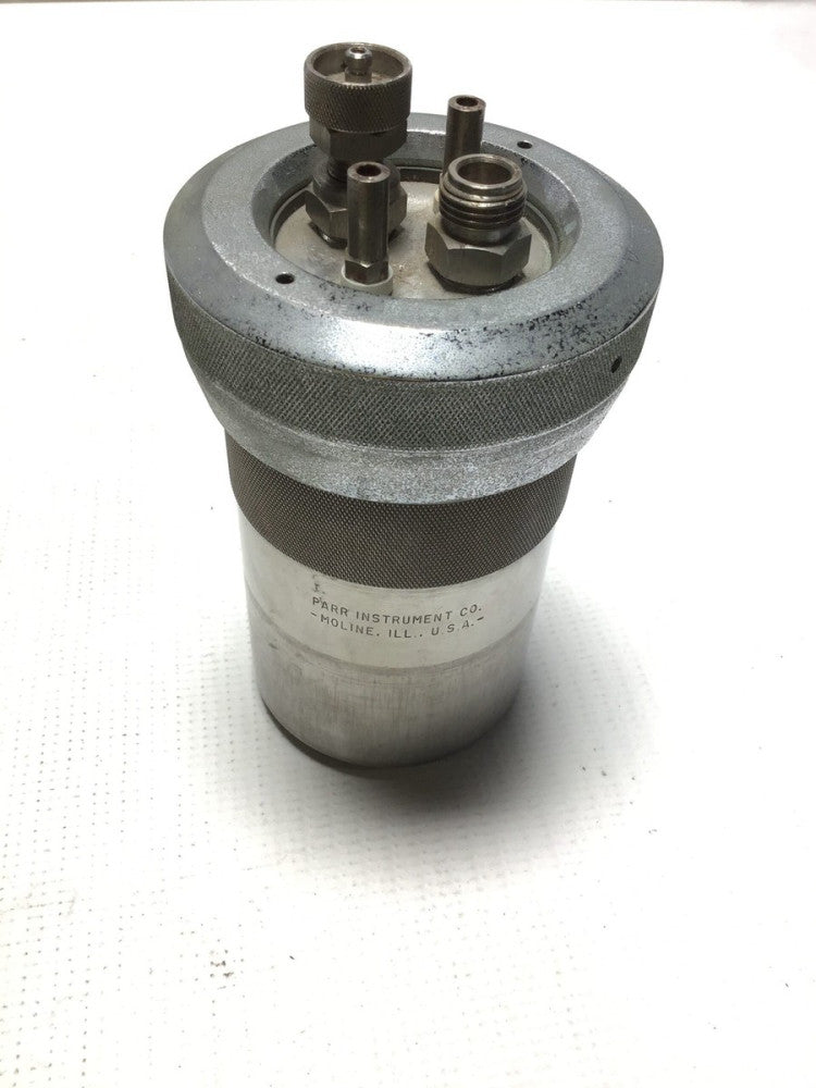 Parr Instrument 101A-9827-C20-110475 Calorimeter Oxygen Bomb Combustion Vessel