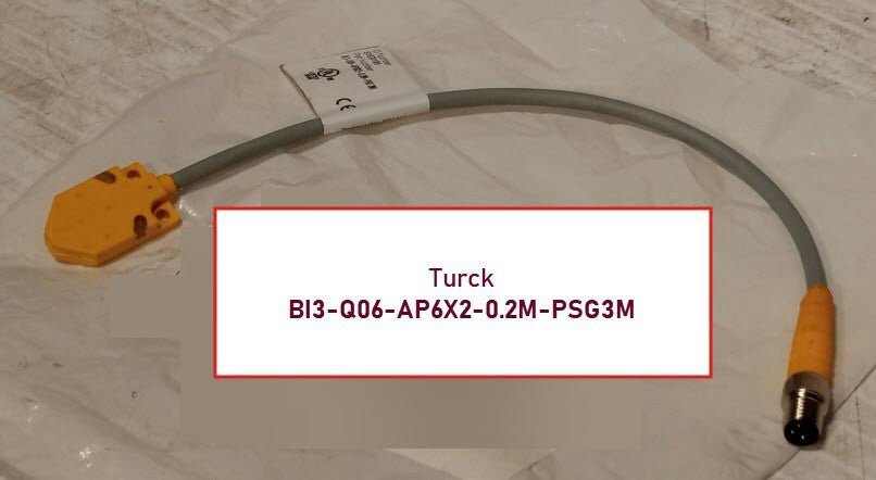 Turck BI3-Q06-AP6X2-0.2M-PSG3M Inductive Proximity Sensor, S1620185