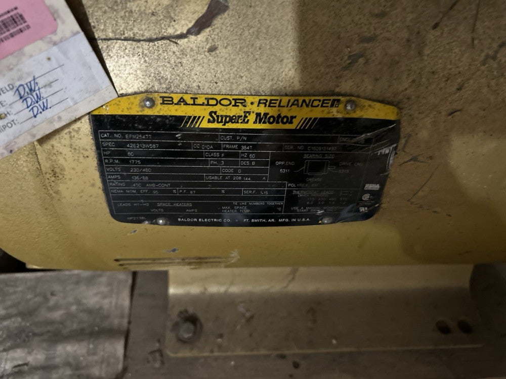 Brand New Baldor-Reliance EFM2547T 60HP, 1775RPM, 3PH, 60HZ FREE SHIPPING!!!