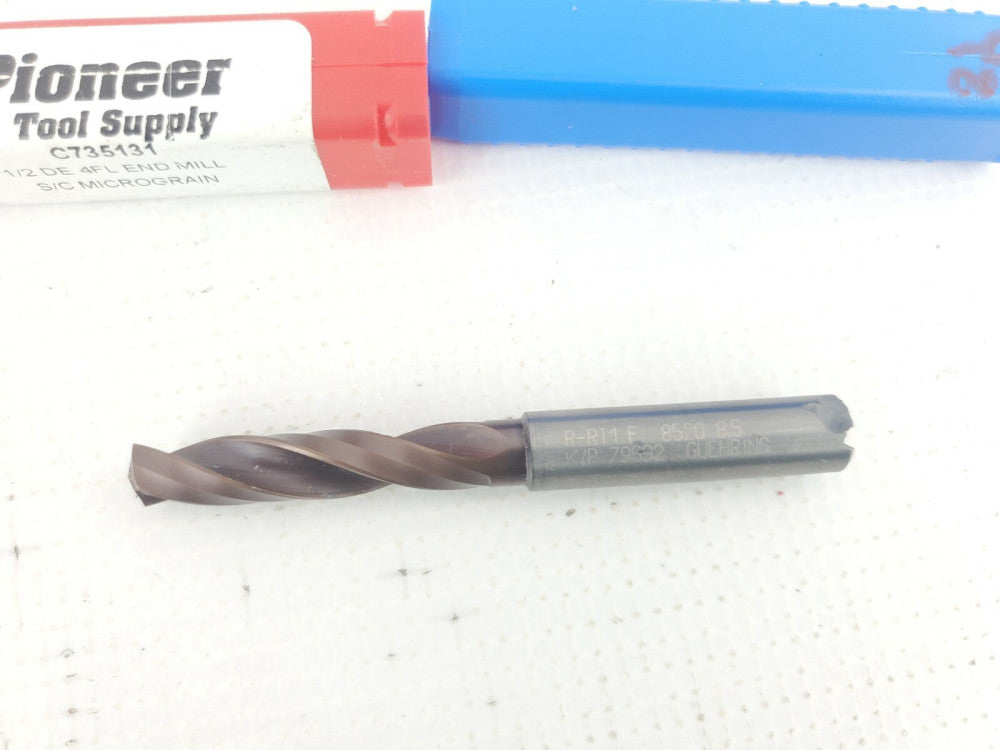 Pioneer Tool 1/2 DE 4FL End Mill Carbide Micrograin C735131