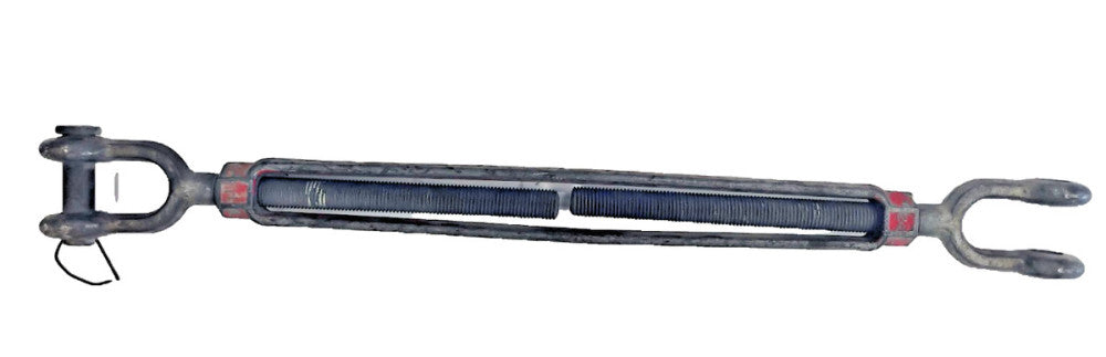 TURNBUCKLE JAW-JAW 41" X 65", TAKE UP: 24", #7 X 1-1/4"