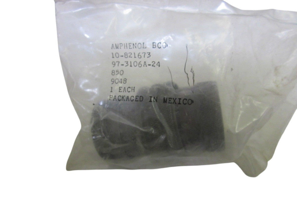 AMPHENOL 10-821673 97-3106A-24 CONNECTOR NSMP