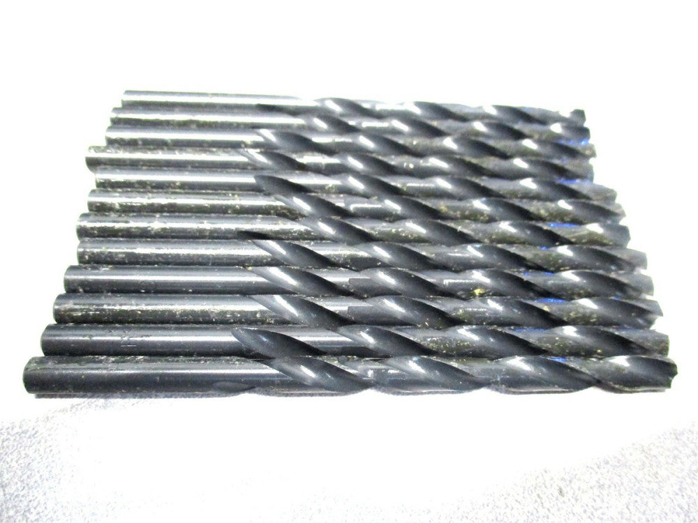 New (152106) #6 .2040 x 2-1/2 x 3-3/4 2-Flute 118° RH HSS Jobber Drill - 12 QTY