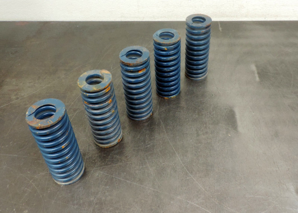 Danly Blue Die Spring 5" x 1-3/4" Lot of (5) Five Springs