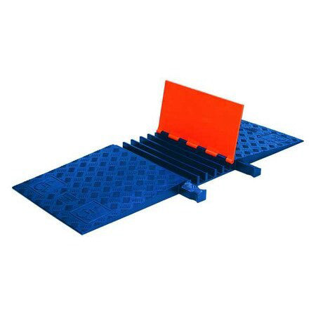 Checkers Gd5x125adao/Blu Cable Protector, 1-7/8 In H, 20 In L, 50 In W, 5