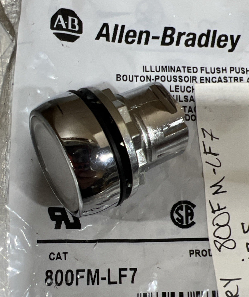 Allen Bradley 800FM-LF7 push button operator Nos Surplus