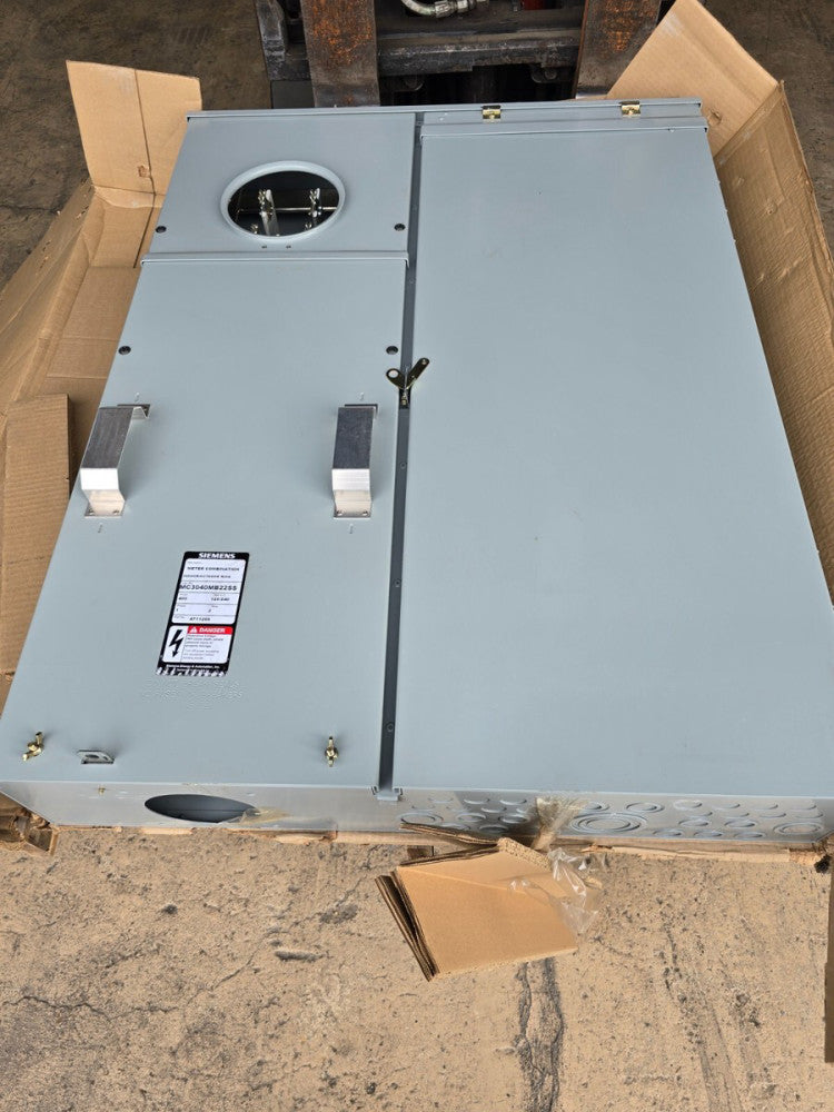 SIEMENS MC3040MB22SS METERING COMBINATION 400AMP OUTDOOR, NEW IN BOX !! M/O !