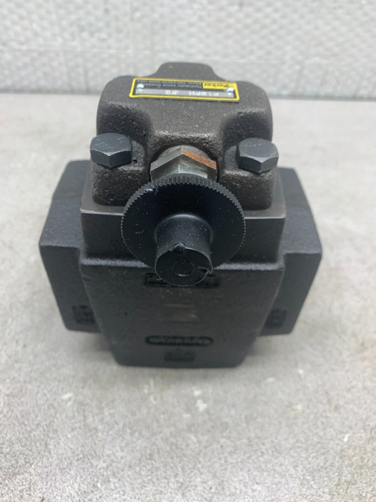 NEW PARKER HYDRAULIC PRESSURE CONTROL VALVE P10PH FG