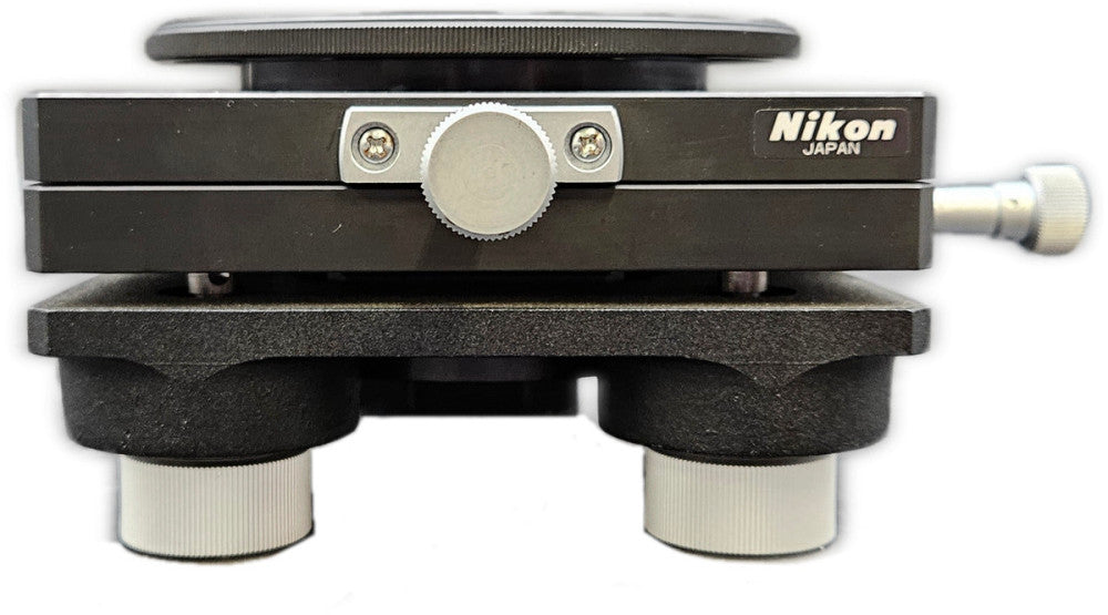 Nikon Microscope Stage XY Tilt Rotary 