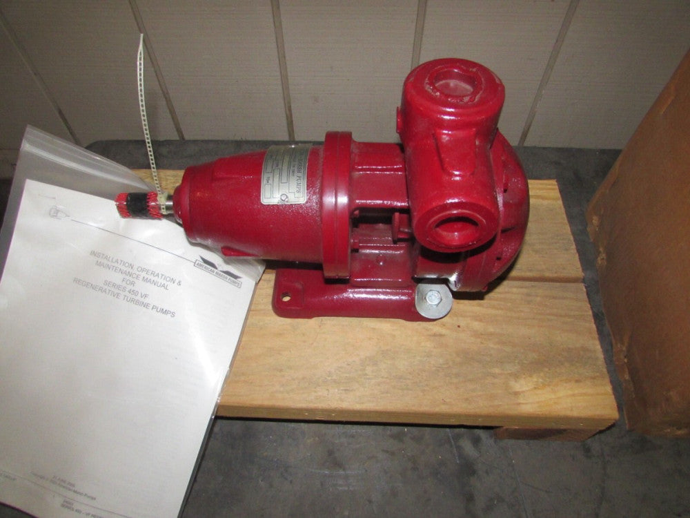 NEW! American-Marsh VF-5 , 1" REGENERATIVE TURBINE PUMP, NIB! MAKE OFFER!