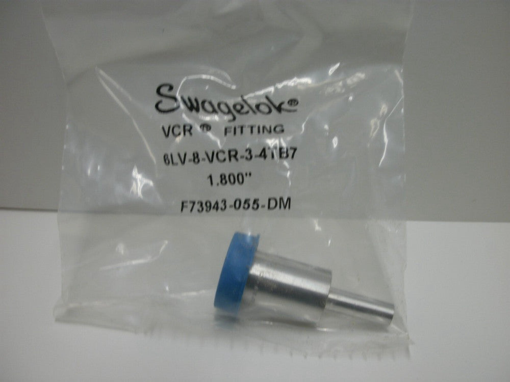 SWAGELOK 6LV-8-VCR-3-4TB7 316L VAR VCR FITTING LONG TUBE BUTT WELD NEW IN PKG