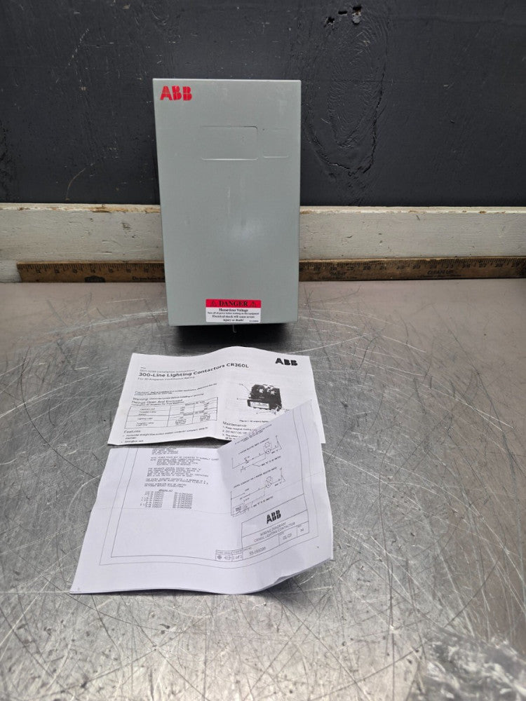 ABB CR360L31202AAAZ , LIGHTING CONTACTOR,30A, TYPE 1 ENCL.,NEW! MAKE OFFER!