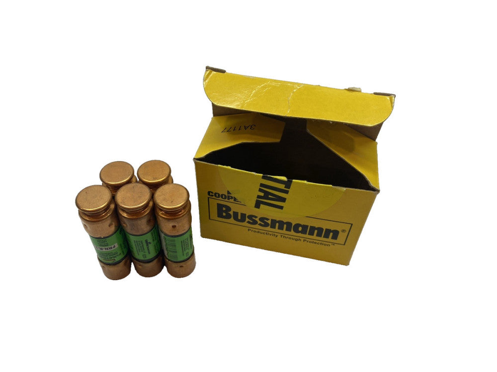 Cooper Bussmann FRN‑R‑2 Dual‑Element Time‑Delay Fuse 250 VAC PKG OF 5