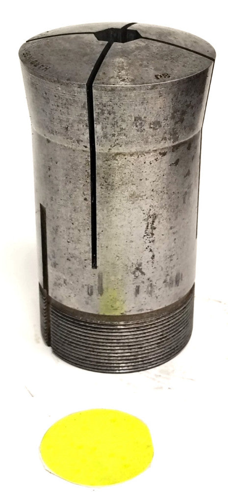 HARDINGE 3J 1/2" HEX FRACTIONAL COLLET W/NO INSIDE THREAD 4" OAL STEEL MATERIAL