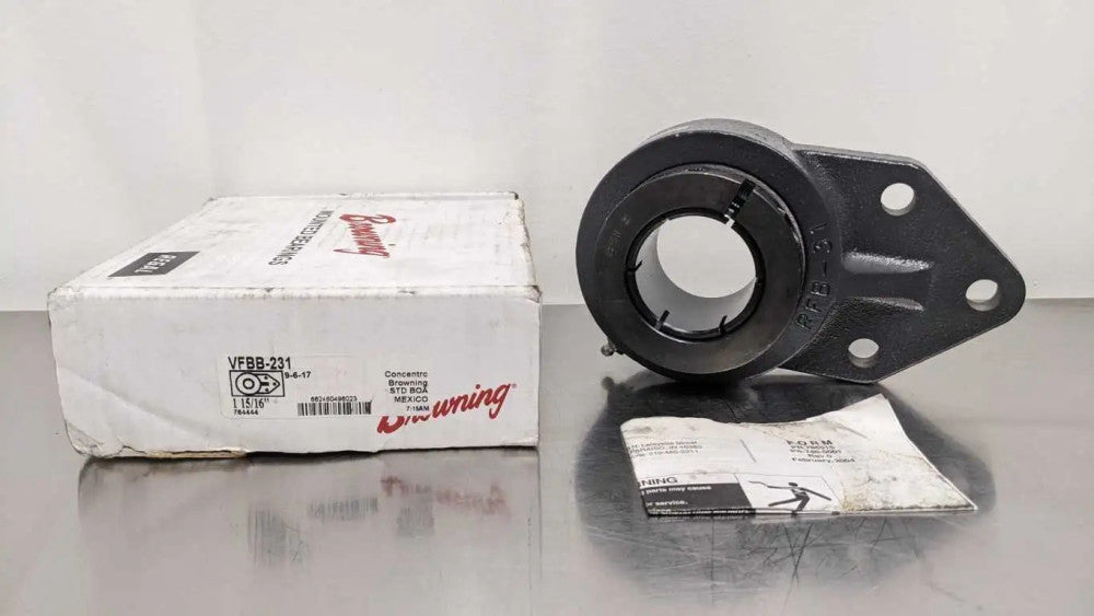 Browning VFBB-231 3 Bolt Flange Mount Bearing 1-15/16" ID Regal