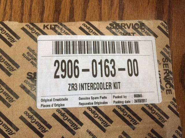 2906016300 ATLAS COPCO KIT SERVICE INTERCOOLER ZR3 GENUINE OEM (NEW)