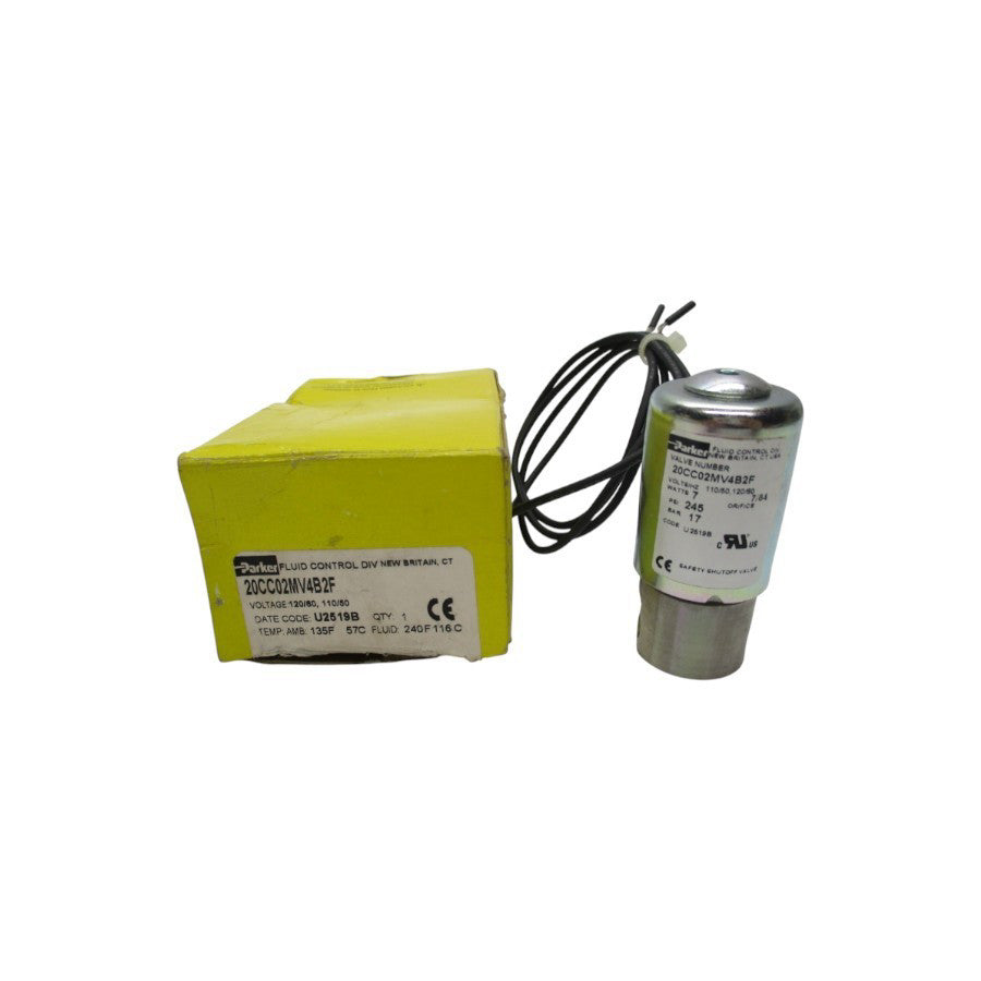 PARKER 20CC02MV4B2F 110/120V 245PSI NSMP