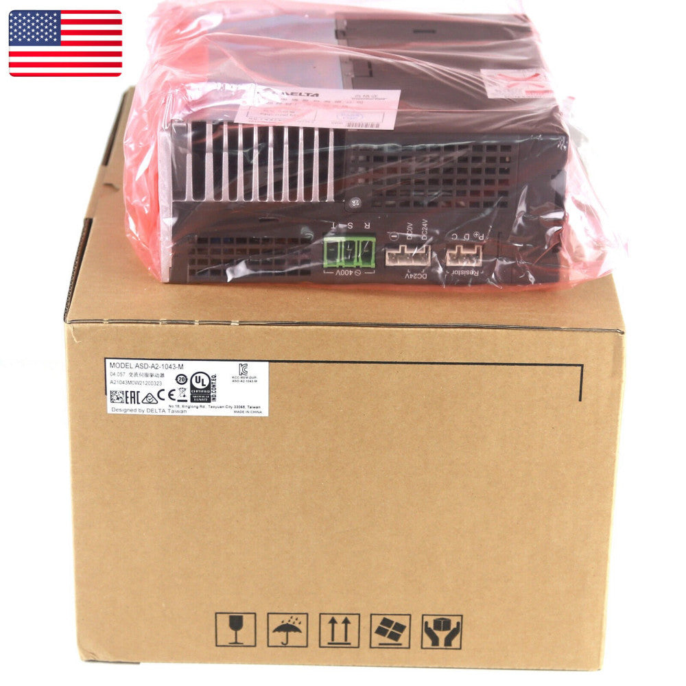 DELTA ASD-A2-1043-M A2 SERVO DRIVE 1KW 460V 3PH CANOPEN NEW - US Stock
