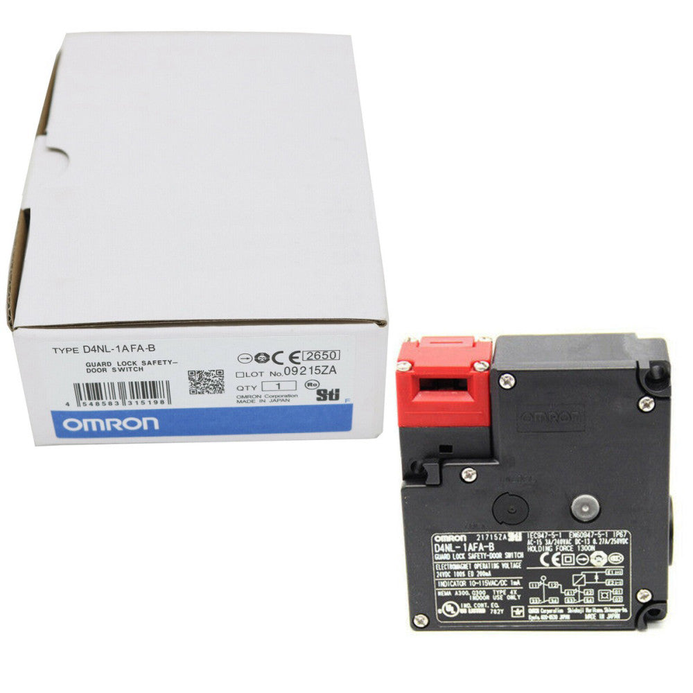 New In Box OMRON D4NL-1AFA-B Guard Lock Safety Door Switch