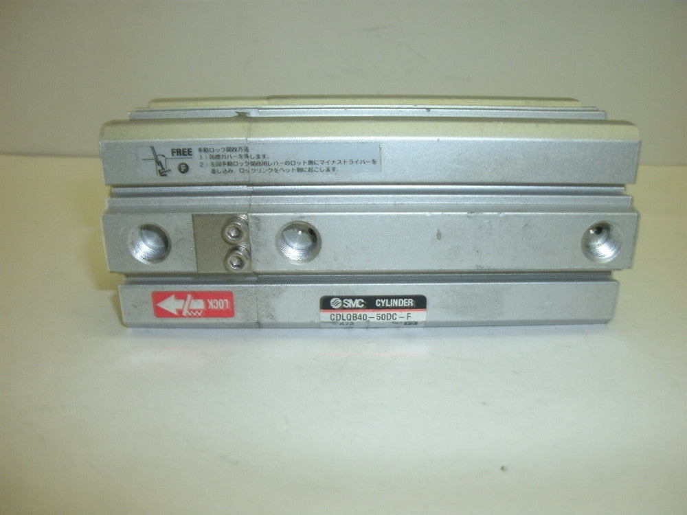 SMC CDLQB40-50DC-F-A73 COMPACT CYLINDER WITH LOCK AUTO-SW 40MM