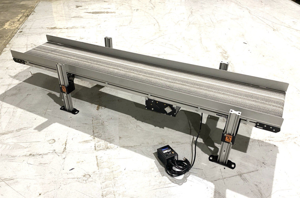 Dorner 252M18-0800600A040401 2200 Series Flat Belt Conveyor, 18" Wide x 8' Long