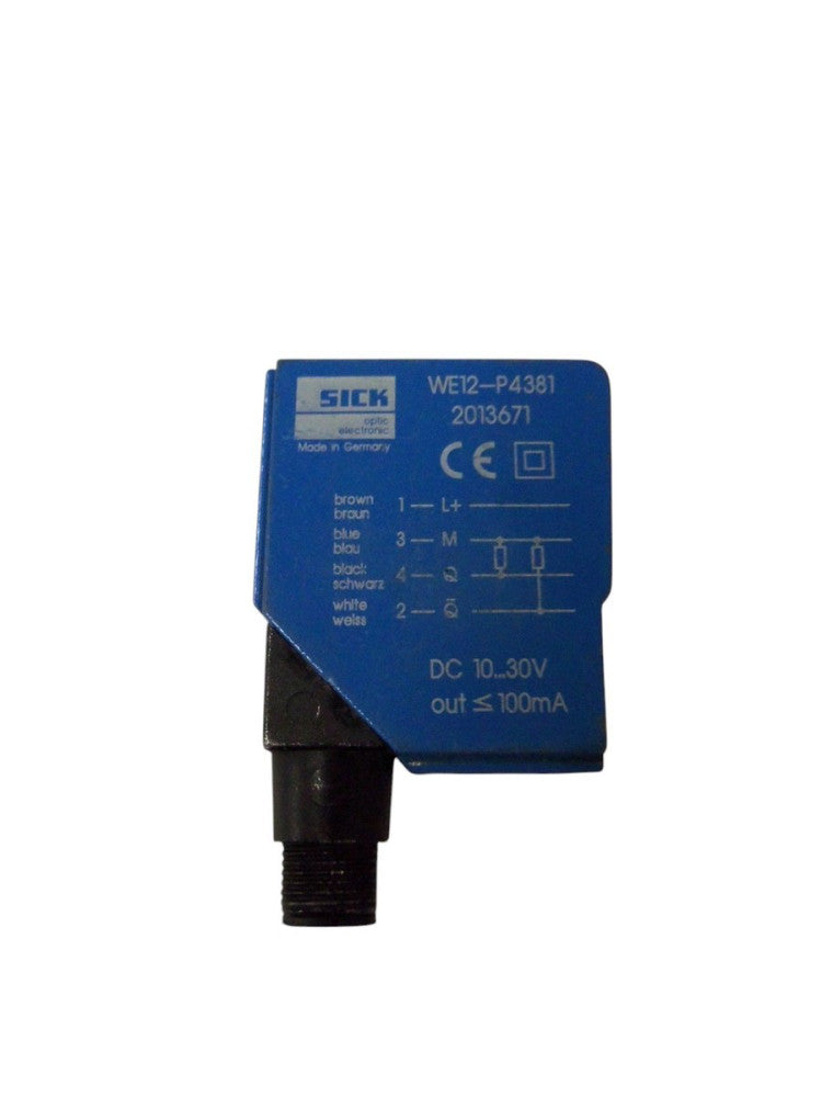 SICK PHOTOELECTRIC THROUGH-BEAM WE12-P4381 UNMP