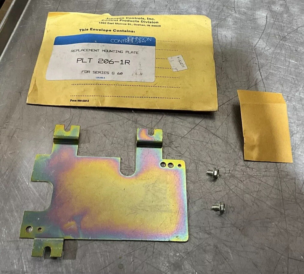 Johnson Controls PLT206-1R Replacement mtg plate for Series G 60 PLT206-1R Nos