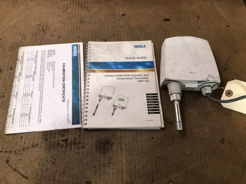VAISALA HMT120 Humidity & Temperature Transmitter 10-30VDC -40-176°F 0-100%RH