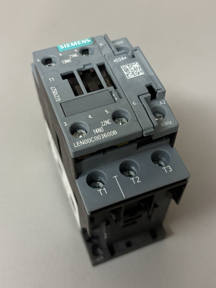 Unused SIEMENS POWER CONTACTOR LEN00C003600B