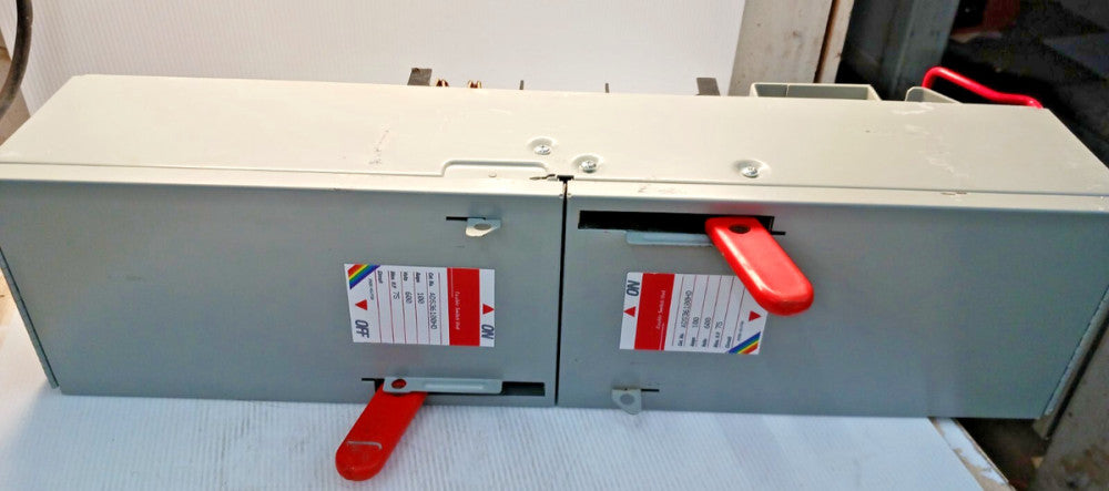 Ge ADS36100HD Spectra 100 Amp Fusible Panelboard Switch 600 Vac 75 Hp
