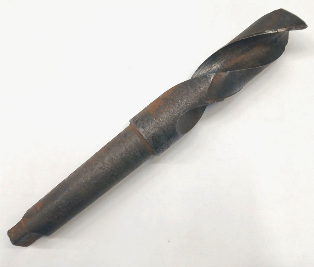 CLE-FORGE 1-1/2 TAPER SHANK DRILL BIT MT4 HS 2 FLUTE OAL 11 IN. LOC 3-3/4 IN
