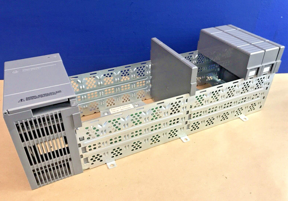 ALLEN BRADLEY 1746-P2/C POWER SUPPLY and 1746-A10/B SLC500 10-SLOT RACK