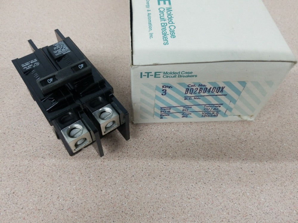 1 NEW SIEMENS BQ2B040QX N 40A 240V 2P NEW