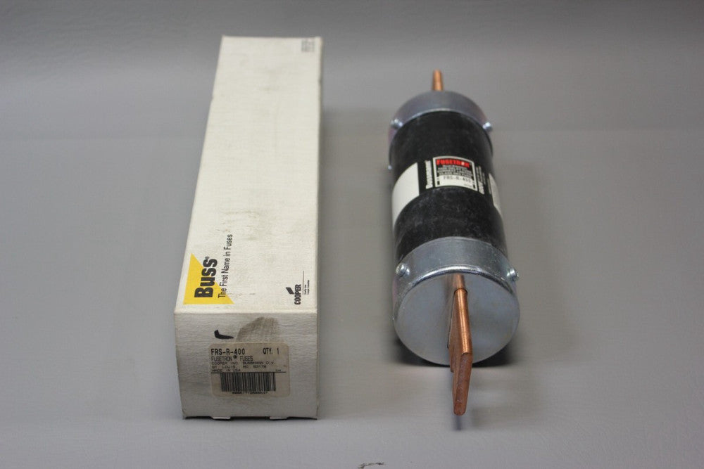 NEW BUSSMANN FUSETRON CLASS RK5 FRS-R-400 400A 600V FUSE IN BOX