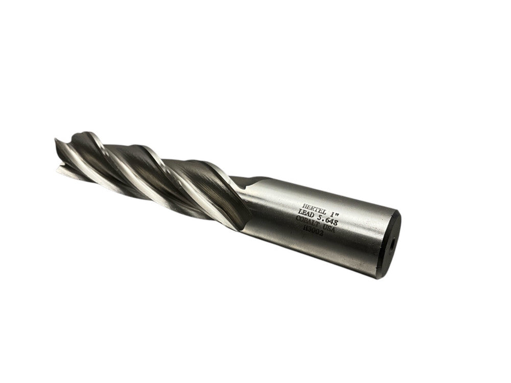 Hertel 1x1x40Loc High Speed Steel Standard Flute Tap 4-Flute