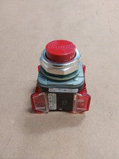 Allen-Bradley 800T-B T With Allen-Bradley 800TC-XD2 D  Red Button 