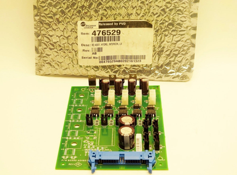 Beckman Coulter 476529 for Unicel DxC 600/800 Hydro Control Interconnect *