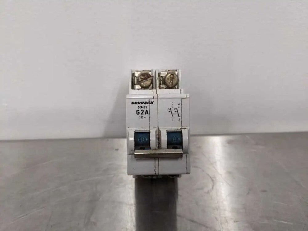 Schrack - TE Connectivity SD-82 G2A Circuit Breaker 2 Pole
