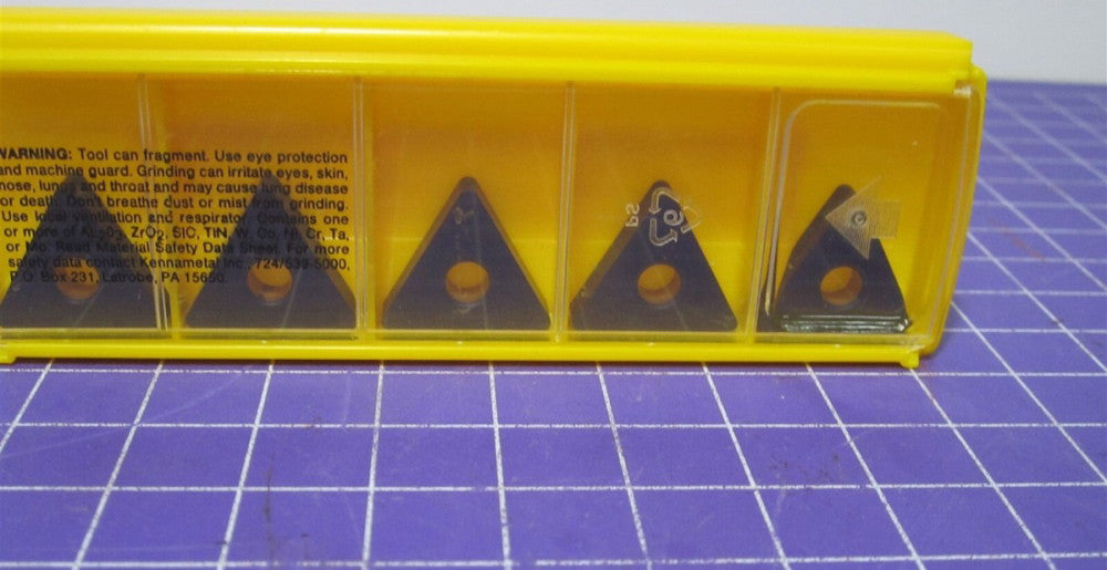 Kennametal (1290146) TNMA433 KCK20 Carbide Turning Inserts Pack of 5