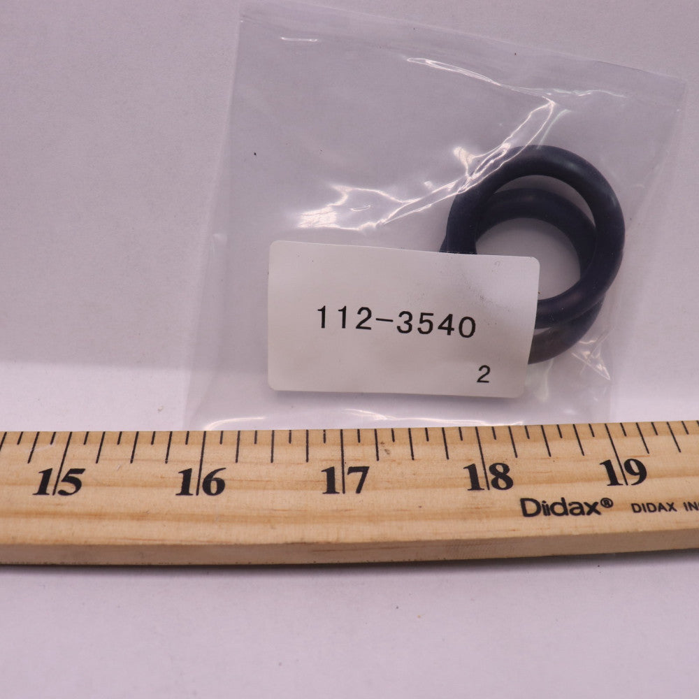 (2-Pk) Seal O Ring Rubber Dark Blue 75A 0.91" ID x 33.82" OD x 0.21" C 112-3540