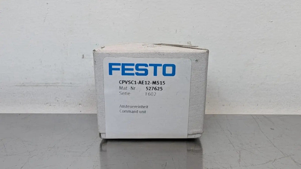 Festo CPVSC1-AE12-MS15 Command Unit 527626 Ser F602